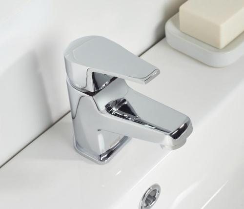 Bristan Niva Basin Mixer with Clicker Waste Chrome NVA BAS C